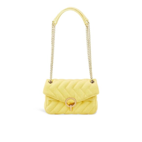 B-116. Sandro Yellow Yza Bag - Picture 1 of 1